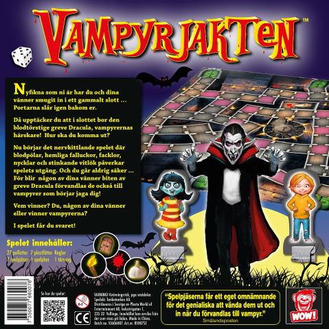 Vampyrjakten baksida